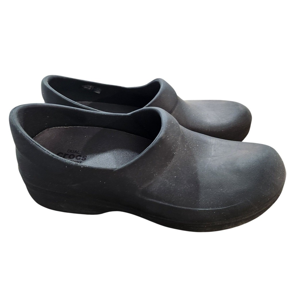 Crocs Dual Comort Clogs Wmns SZ 8 Workwear Comfort Slip Resistant Nurse Everyday